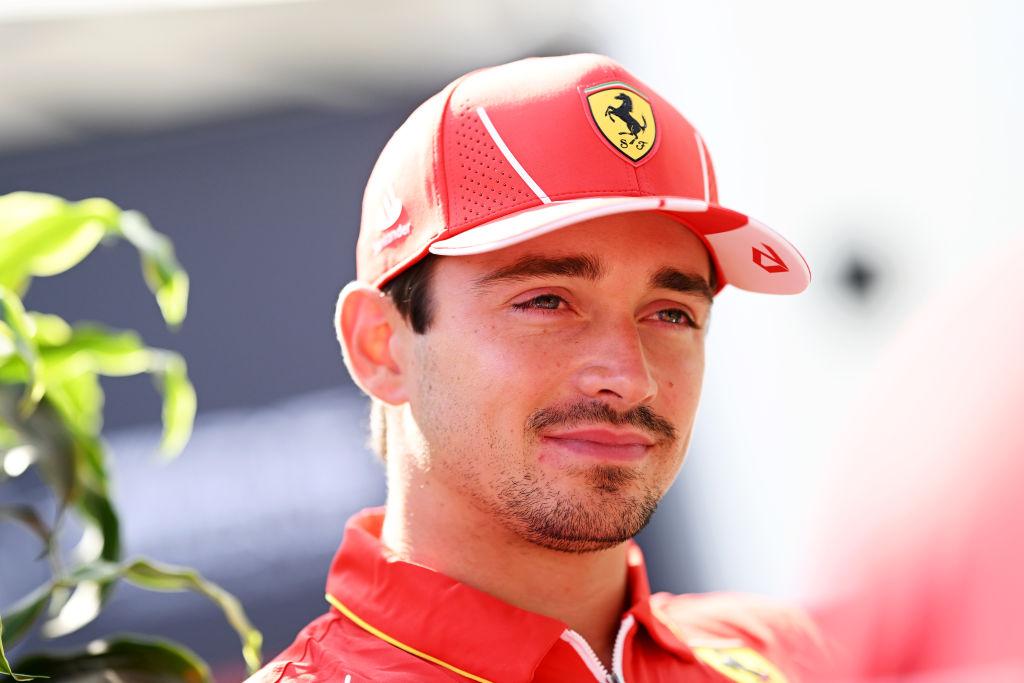 charles leclerc pe circuitul din baku