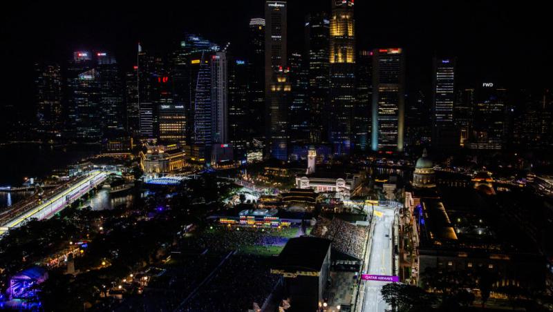 Program Formula 1™, Marele Premiu din Singapore. Vezi spectacolul LIVE pe canalele Antena și în AntenaPLAY, 20-22 septembrie 2024