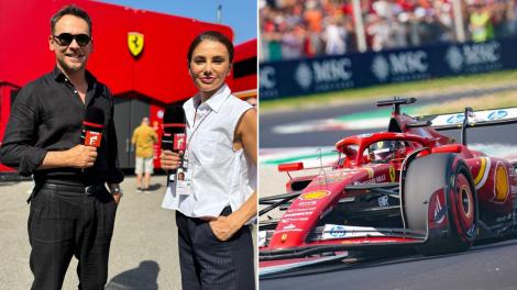 Formula 1, lider de audienţă. Charles Leclerc a câştigat Marele Premiu al Italiei, în direct pe Antena 1 şi în AntenaPLAY