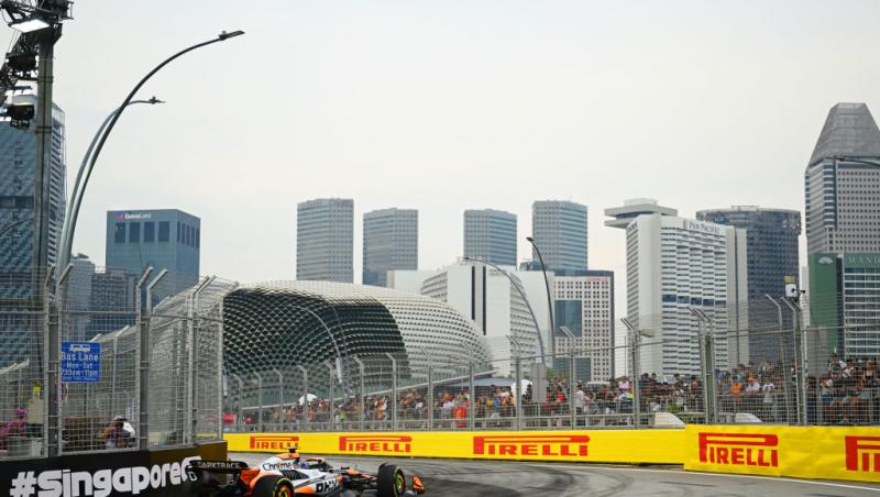 S-au încheiat calificările din Formula 1™ pentru Marele Premiu din Singapore. Lando Norris în pole position pe Marina Bay