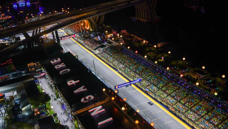 S-au încheiat calificările din Formula 1™ pentru Marele Premiu din Singapore. Lando Norris în pole position pe Marina Bay