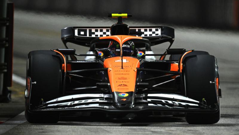 S-au încheiat calificările din Formula 1™ pentru Marele Premiu din Singapore. Lando Norris în pole position pe Marina Bay