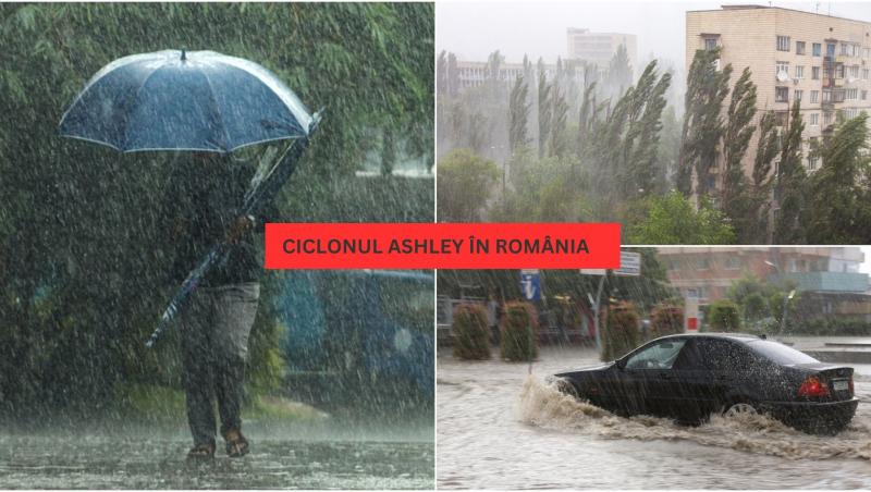 ANM a anunțat coduri galben, portocaliu și roșu de fenomene extreme în România, de duminică, 29.09 ora 10:00 până luni, 30.09, ora 10:00