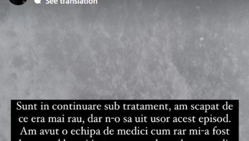 Sânziana Negru trece prin momente dificile! Cu ce probleme de sănătate se confruntă la doar câteva zile de la operația la ochi