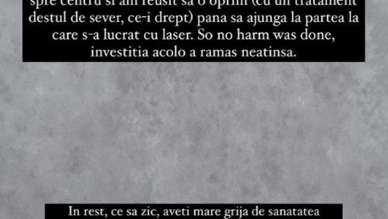 Sânziana Negru trece prin momente dificile! Cu ce probleme de sănătate se confruntă la doar câteva zile de la operația la ochi