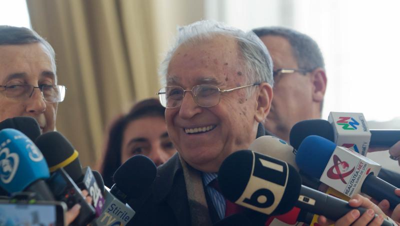 Un clip cu Ion Iliescu în anul 2099 a ajuns viral pe internet: „Nu cred că o să mai fiu pe aici încă 200 de ani, dar cine știe?”