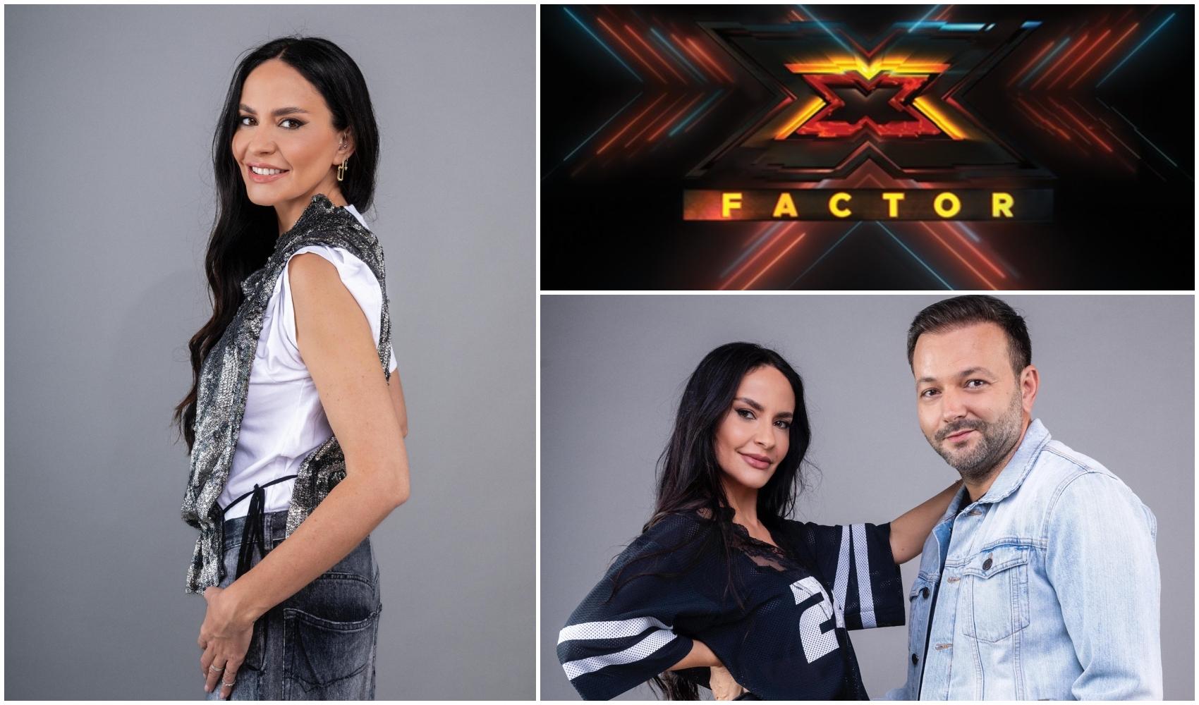 colaj foto cu adelina chivu si mihai morar si sigla x factor