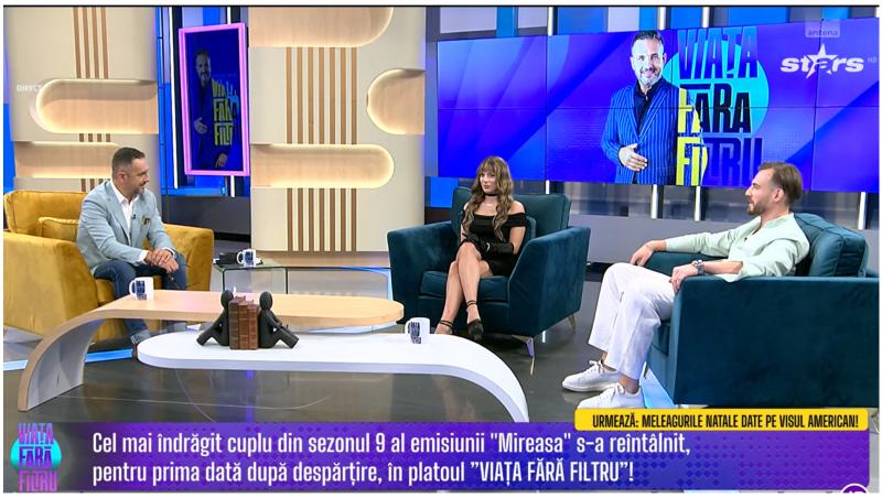 Mireasa, sezon 9. Antonia și Cristian, împreună la TV după despărțire: „De ce ești atât de fals?”. Care sunt motivele separării