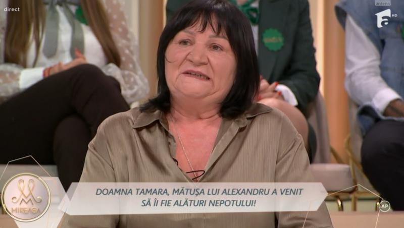 Mireasa sezon 10, 6 septembrie 2024. Emoții puternice pentru Alexandru. Mătușa Tamara a venit în emisiune pentru a-l susține