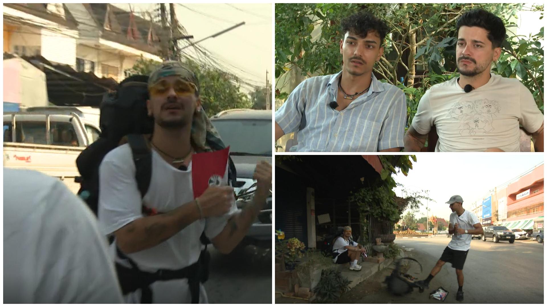 colaj cu Andrei Ursu și Vlad Condurache la autostop