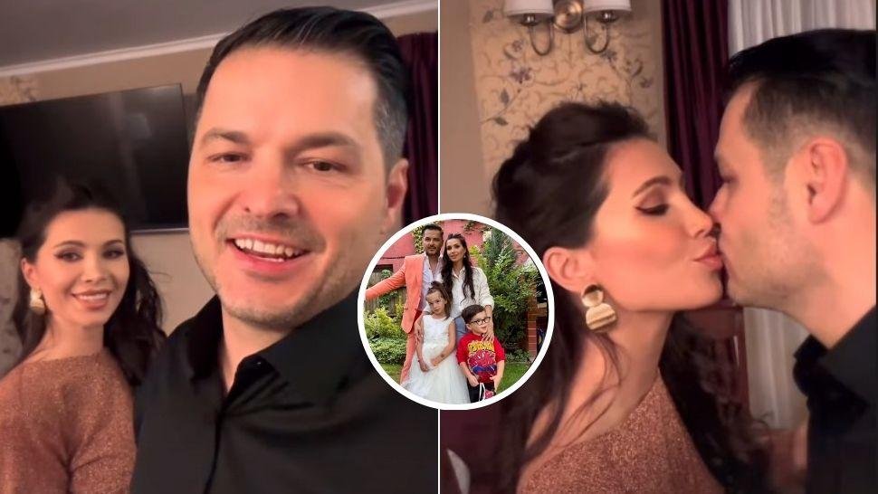 colaj anda călin și liviu vârciu și ei împreună cu copiii