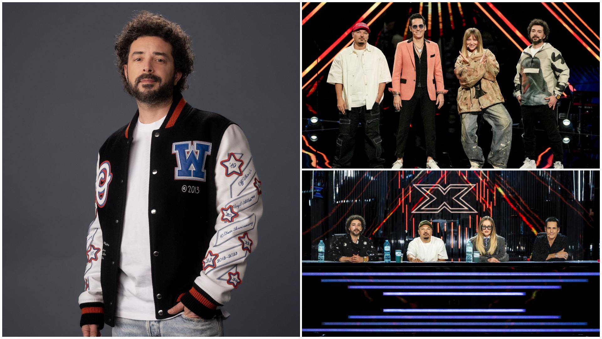 Juriul X Factor: Marius Moga, Puya, Delia, Ștefan Bănică