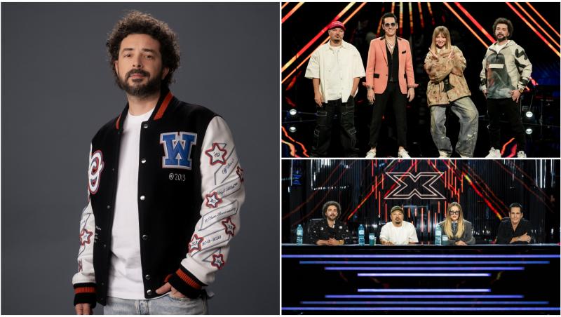 Juriul X Factor: Marius Moga, Puya, Delia, Ștefan Bănică