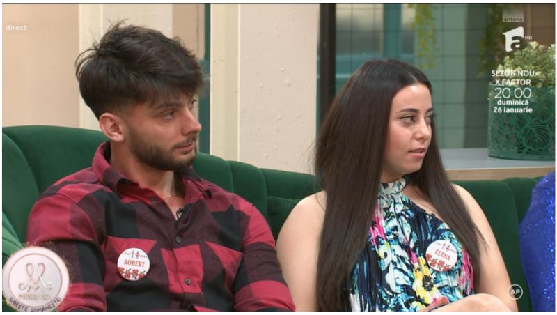 Mireasa, sezon 11, 16 ianuarie 2025. Elena s-a simțit prost după ce Robert a spus că nu e genul lui. Ce au discutat apoi