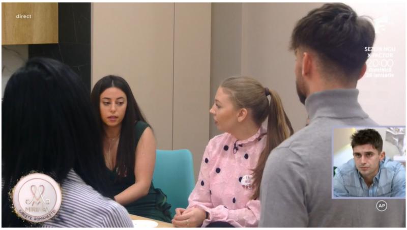 Mireasa, sezon 11, 16 ianuarie 2025. Elena s-a simțit prost după ce Robert a spus că nu e genul lui. Ce au discutat apoi