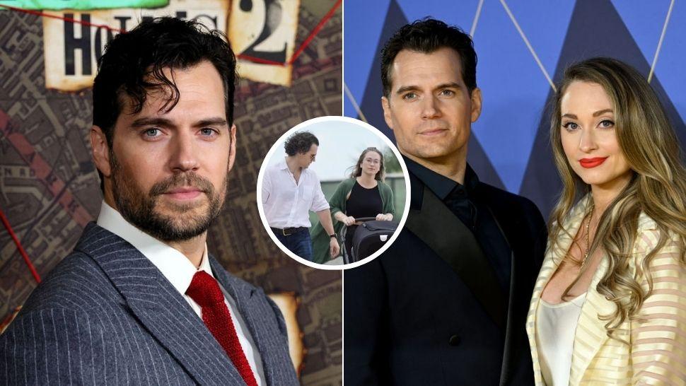 colaj Henry Cavill, Henry Cavill și Natalie Viscuso, Henry Cavill și Natalie Viscuso la plimbare cu cel mic