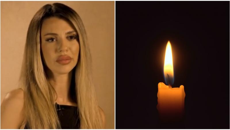 Ispita Mădălina și o lumânare aprinsă în întuneric