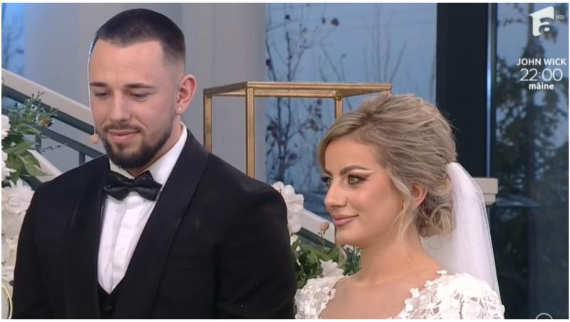 Mireasa, sezon 10. Laura, surpriză romantică pentru Mihai, la împlinirea primei luni de căsnicie