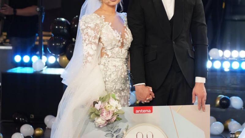 Mireasa, sezon 10. Laura, surpriză romantică pentru Mihai, la împlinirea primei luni de căsnicie