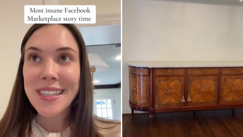 O femeie și-a cumpărat un dulap vechi, dar s-a mirat de ce a găsit în interiorul său. Peste ce a putut să dea