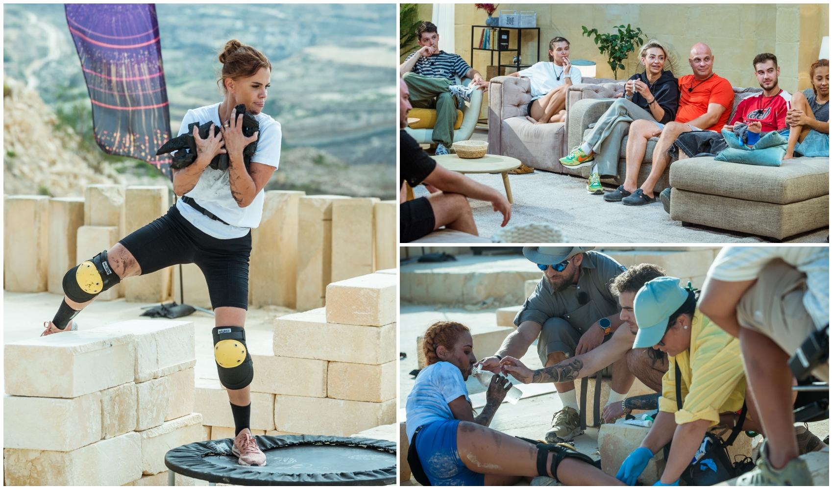 colaj foto cu andra stoica. cesima accidentata si alti concurenti de la power couple romania sezon 2