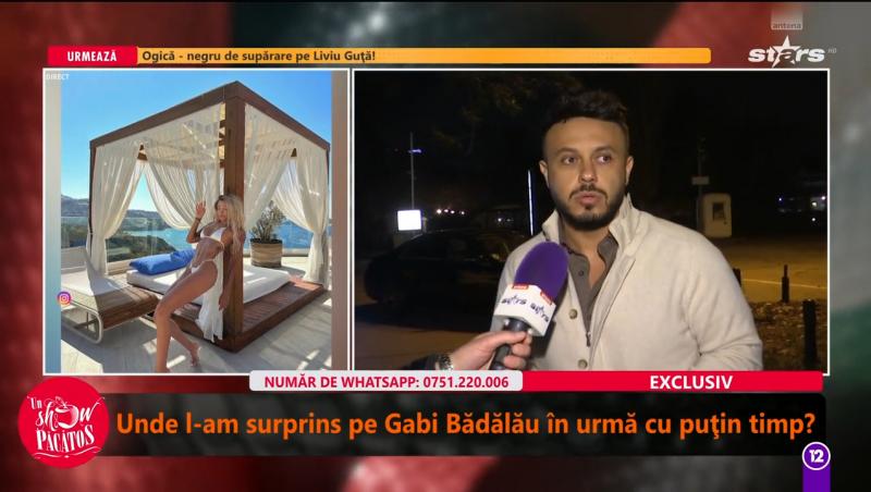 Prima reacție a lui Gabi Bădălău după ce s-a zvonit că ar avea o relație cu Ema Uta. Formează sau nu un cuplu?