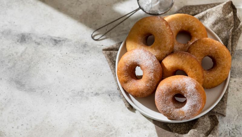 Rețetă de gogoși fără făină. Este desertul ideal pentru cei care sunt atenți la calorii