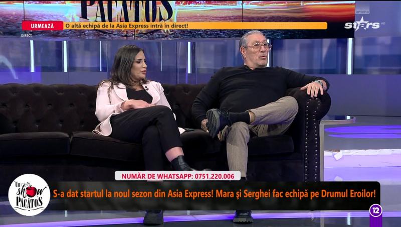 Serghei Mizil, reacție savuroasă după ce a aflat că va dormi cu Mara Bănică în fiecare noapte la Asia Express | VIDEO