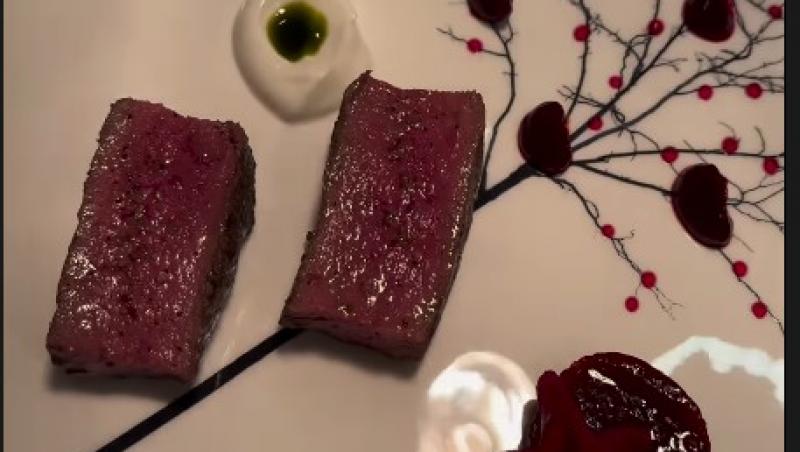 Andreea Ignat, încântată de preparatele Retroscena. Ce delicatese se regăsesc în meniu: „Este magie. Intri într-o lume nouă”