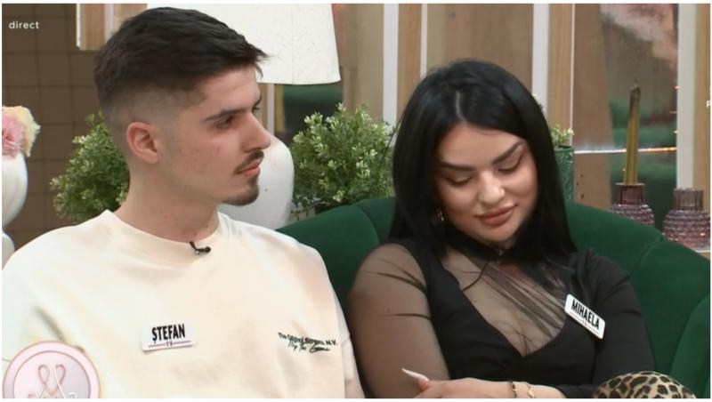 Mireasa sezonul 11, 27 ianuarie 2025. Mihaela și Ștefan formează primul cuplu din acest sezon. Cei doi s-au sărutat la petrecere