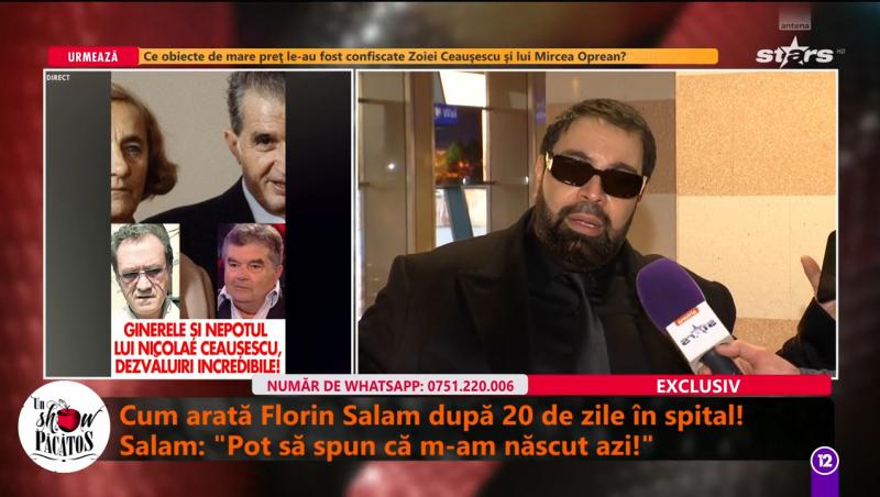 Florin Salam a fost externat! Cum se simte după 20 de zile petrecute într-un spital din străinătate. Primele declarații