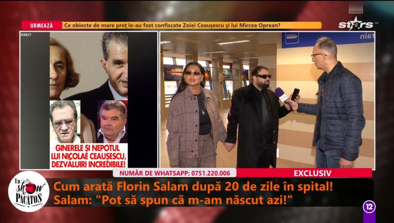 Florin Salam a fost externat! Cum se simte după 20 de zile petrecute într-un spital din străinătate. Primele declarații