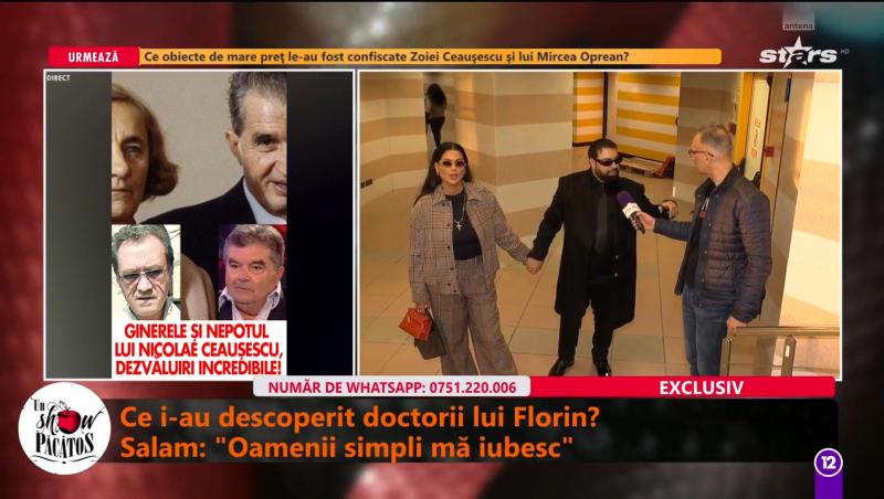 Florin Salam a fost externat! Cum se simte după 20 de zile petrecute într-un spital din străinătate. Primele declarații