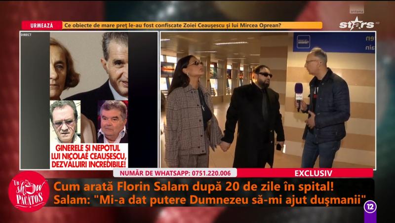 Florin Salam a fost externat! Cum se simte după 20 de zile petrecute într-un spital din străinătate. Primele declarații