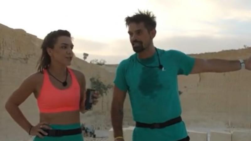 Ce discuții au avut DOC și Anca Munteanu după proba de cuplu. Cum s-au descurcat cei doi la „mima în echilibru”