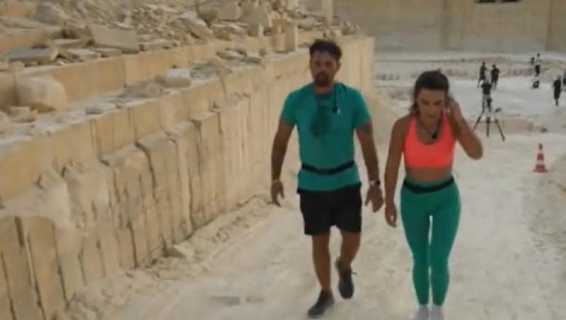 Ce discuții au avut DOC și Anca Munteanu după proba de cuplu. Cum s-au descurcat cei doi la „mima în echilibru”