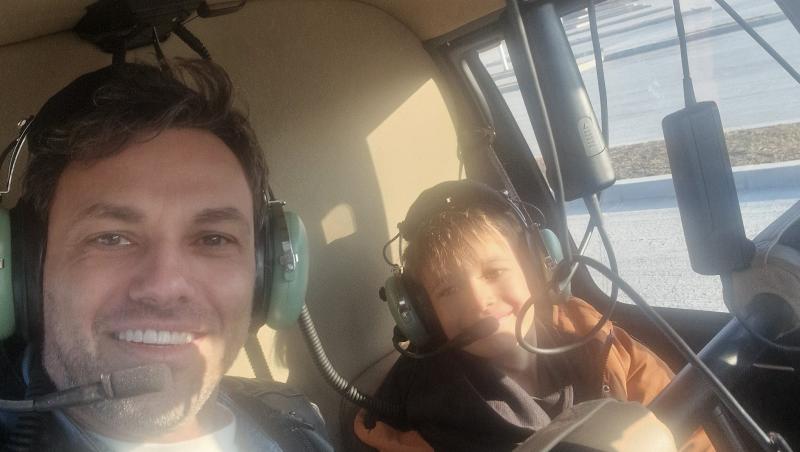 De la schi la parasailing și elicopter, Chef Ștefan Popescu încearcă în fiecare an noi experiențe: „Băieții mei mă provoacă mereu”