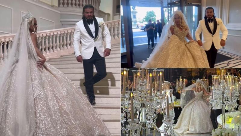 Imagini spectaculoase de la nunta Andei Adam cu Joseph. Cei doi concurenți Asia Express nu s-au uitat la bani