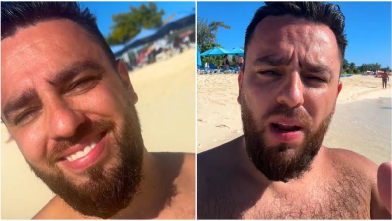 Cât costă o bere și o porție de cartofi prăjiți pe o plajă din Caraibe. Un român plecat în vacanță a postat totul