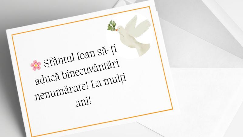 Felicitări și mesaje de Sfântul Ioan (Sf. Ion). Cele mai frumoase urări pentru sărbătoarea de azi, 7 ianuarie 2025