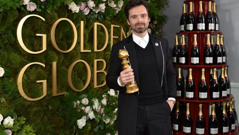 Cine sunt părinții lui Sebastian Stan. Starul le-a dedicat premiul câștigat la Globurile de Aur mamei și tatălui său vitreg