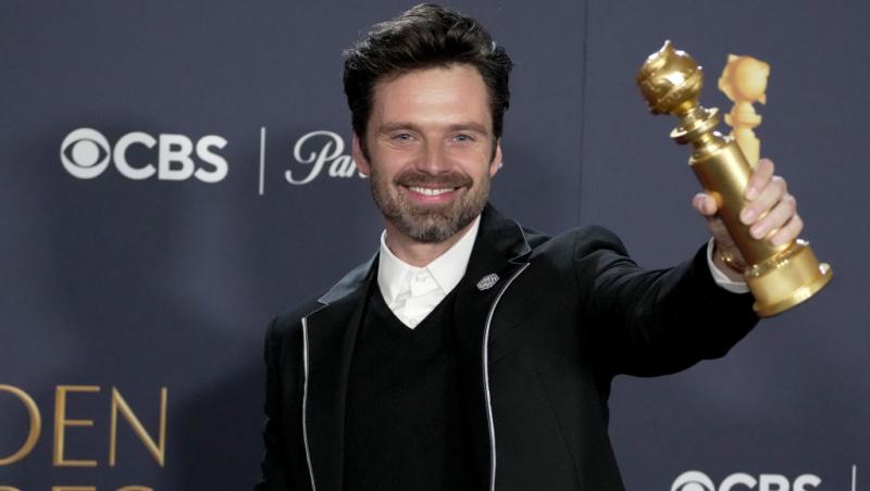 Cine sunt părinții lui Sebastian Stan. Starul le-a dedicat premiul câștigat la Globurile de Aur mamei și tatălui său vitreg