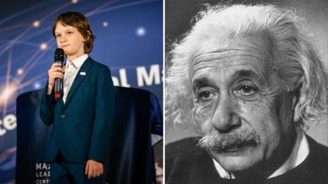 Un copil român are IQ-ul lui Einstein la doar 13 ani: „Mintea mea caută tot timpul lucruri noi”