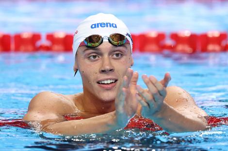 David Popovici primește ajutor de la stat 1,2 milioane de euro. La ce folosesc banii