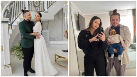 Mireasa, sezon 7. Vlad și Cătălina Bibire, imagini adorabile cu fiul lor. Cât a crescut și cum arată acum Adam