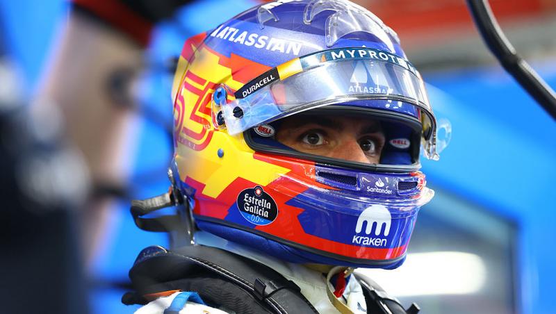 Carlos Sainz, critică dură la adresa transmisiunilor Formula 1™. Ce îl deranjează pe pilotul Williams: „Exagerează”