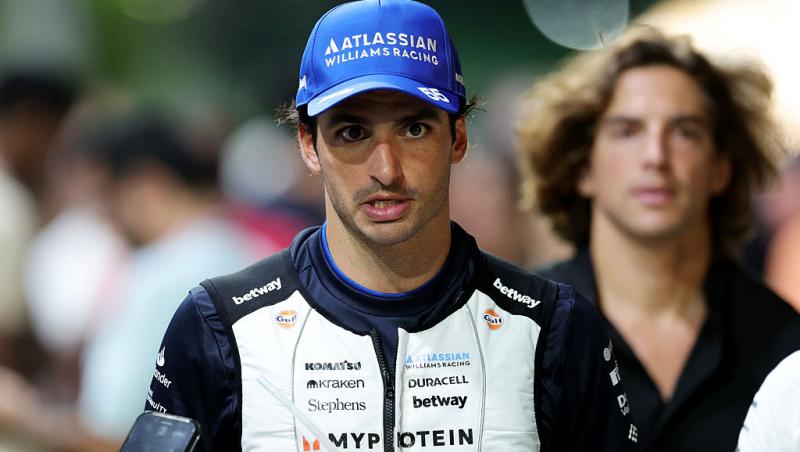 Carlos Sainz, critică dură la adresa transmisiunilor Formula 1™. Ce îl deranjează pe pilotul Williams: „Exagerează”