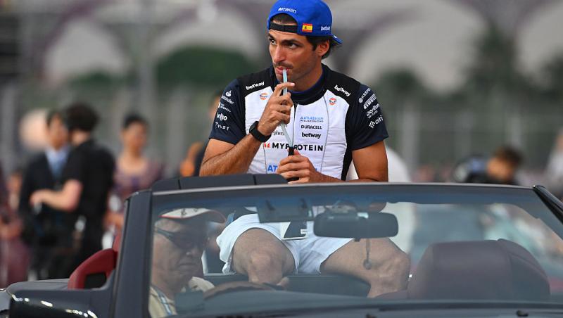Carlos Sainz, critică dură la adresa transmisiunilor Formula 1™. Ce îl deranjează pe pilotul Williams: „Exagerează”