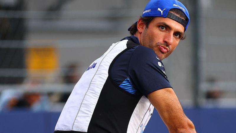 Carlos Sainz, critică dură la adresa transmisiunilor Formula 1™. Ce îl deranjează pe pilotul Williams: „Exagerează”