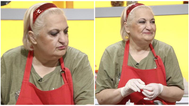 Colaj cu Marinela Chelaru în două ipostaze diferite la Chefi la cuțite